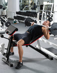 Adjustable Weight Bench With Resistance Bands