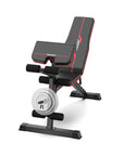 Adjustable Weight Bench With Resistance Bands