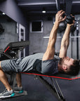 Adjustable Weight Bench With Resistance Bands