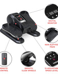 Yagud Electric Under Desk Elliptical Machine with Remote Control