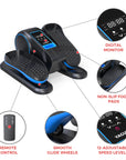 Yagud Electric Under Desk Elliptical Machine with Remote Control