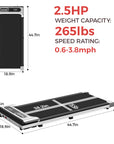 Yagud Walking Pad with Remote Control and LED Display