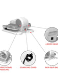 Yagud Electric Under Desk Elliptical Machine with Remote Control