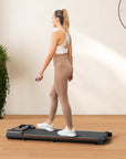 Portable Under Desk Walking Pad with Remote Control and LED Display
