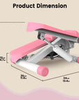 Yagud® Exercise Mini Stair Stepper Machine with Resistance Bands