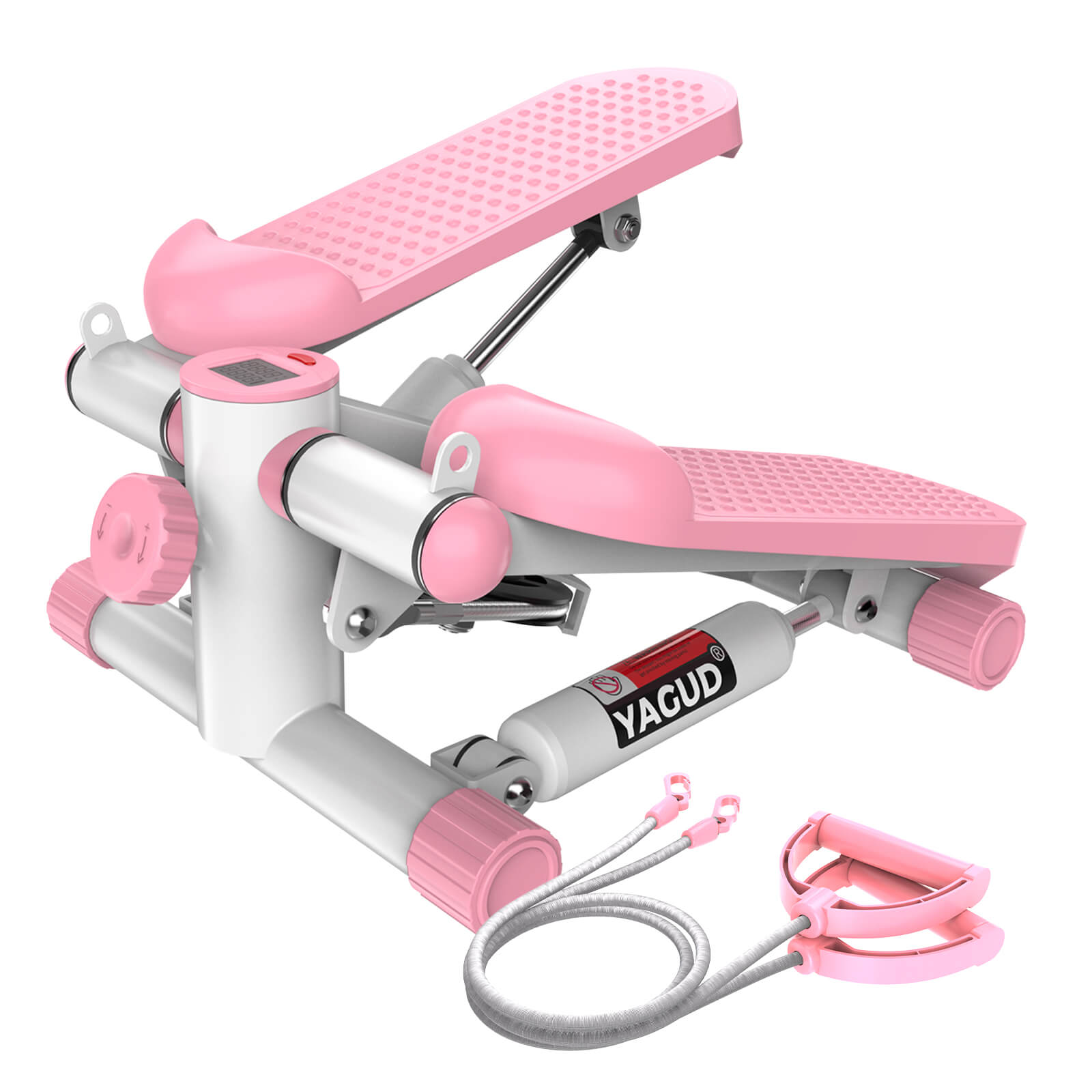 Yagud® Exercise Mini Stair Stepper Machine with Resistance Bands